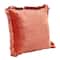 Hello Honey® 20" x 20" Clay Charm Eyelash Fringe Pillow